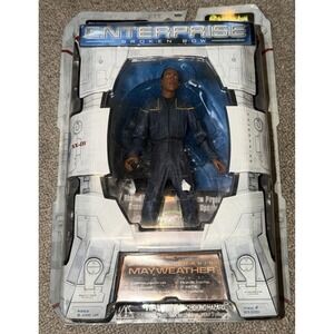Star Trek Ensign Travis Mayweather Enterprise Broken Bow Art Asylum Figure 2002